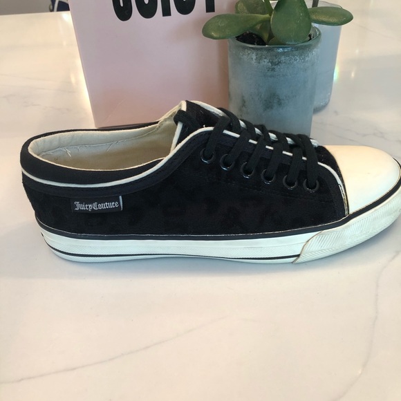 Juicy couture black velvet sneakers - Picture 2 of 8